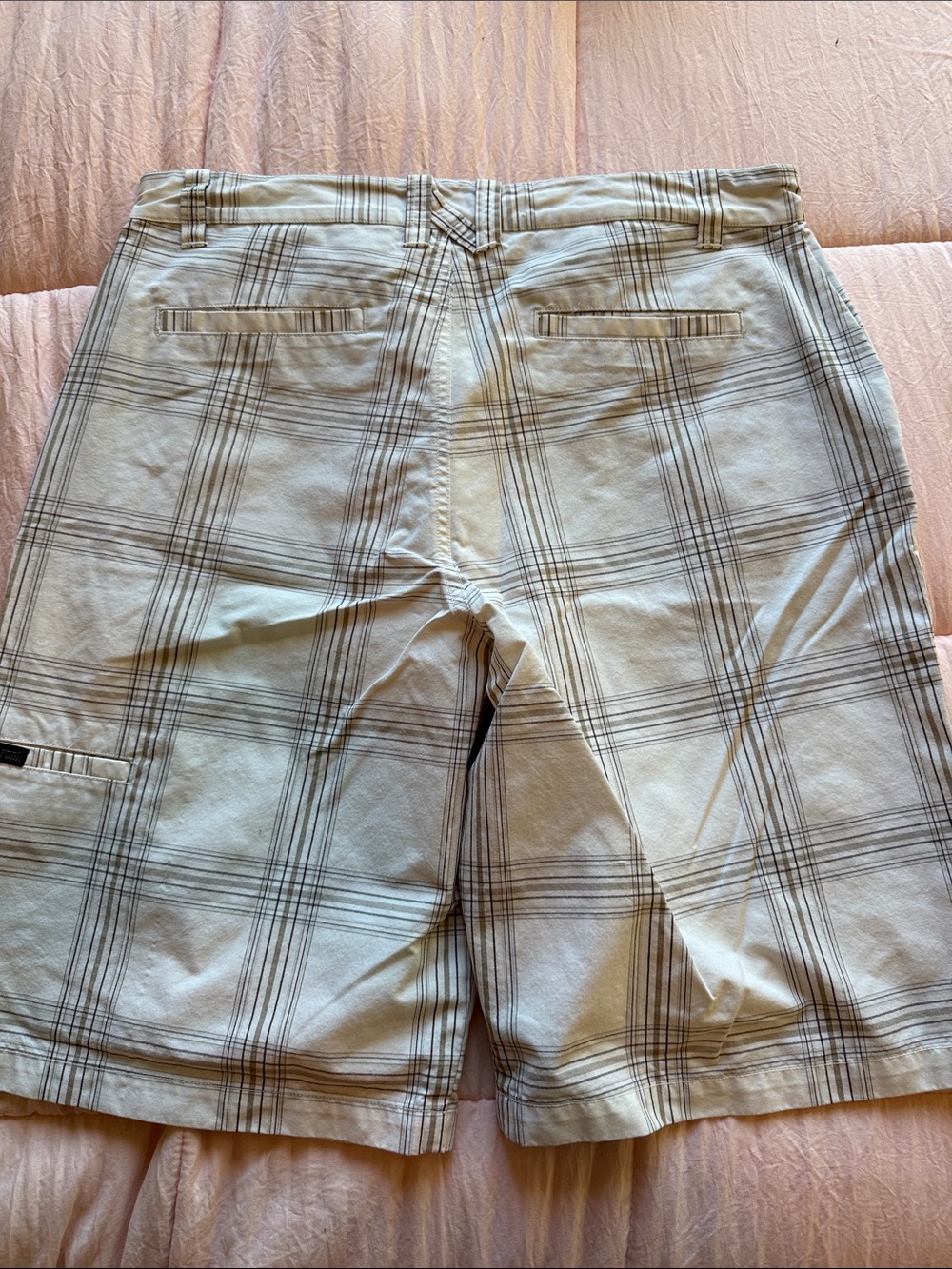No Fear Plaid Men's Chino Shorts - Picture 4 of 4
